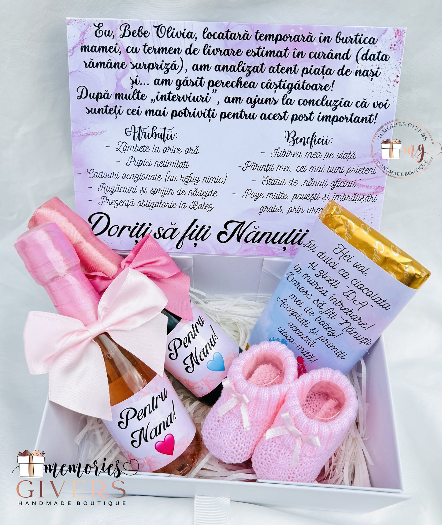 Cutie cu Prosecco & totoși cu sau fără ciocolată
