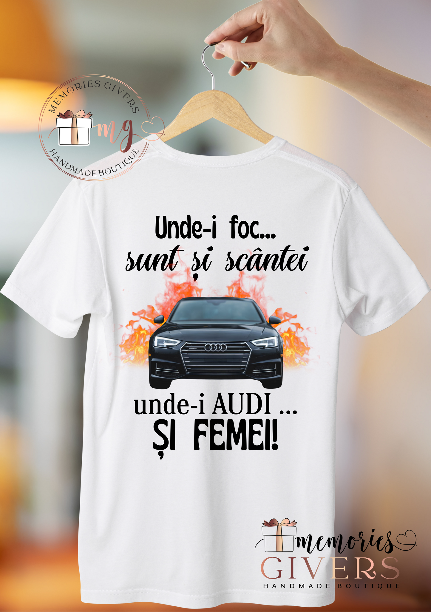 Tricou alb pentru NAȘ