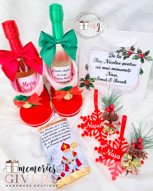 Ghetuțe cu Prosecco, ciocolată & globuri