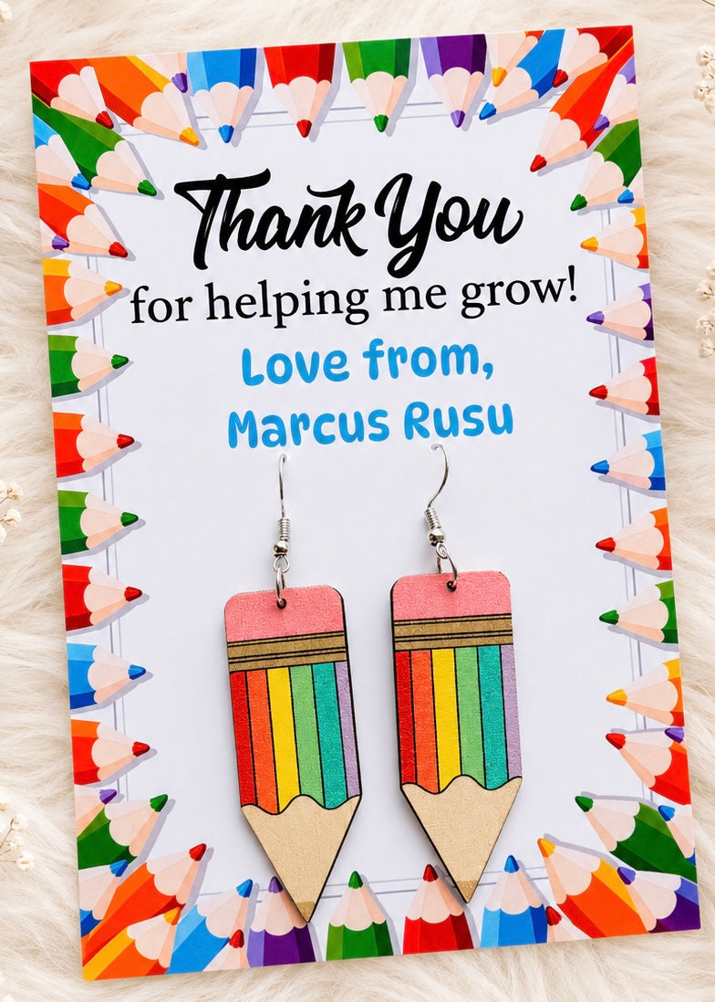 Felicitare cu CERCEI și mesaj personalizat
