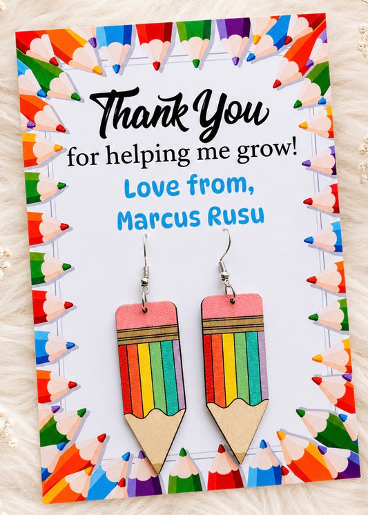 Felicitare cu CERCEI și mesaj personalizat