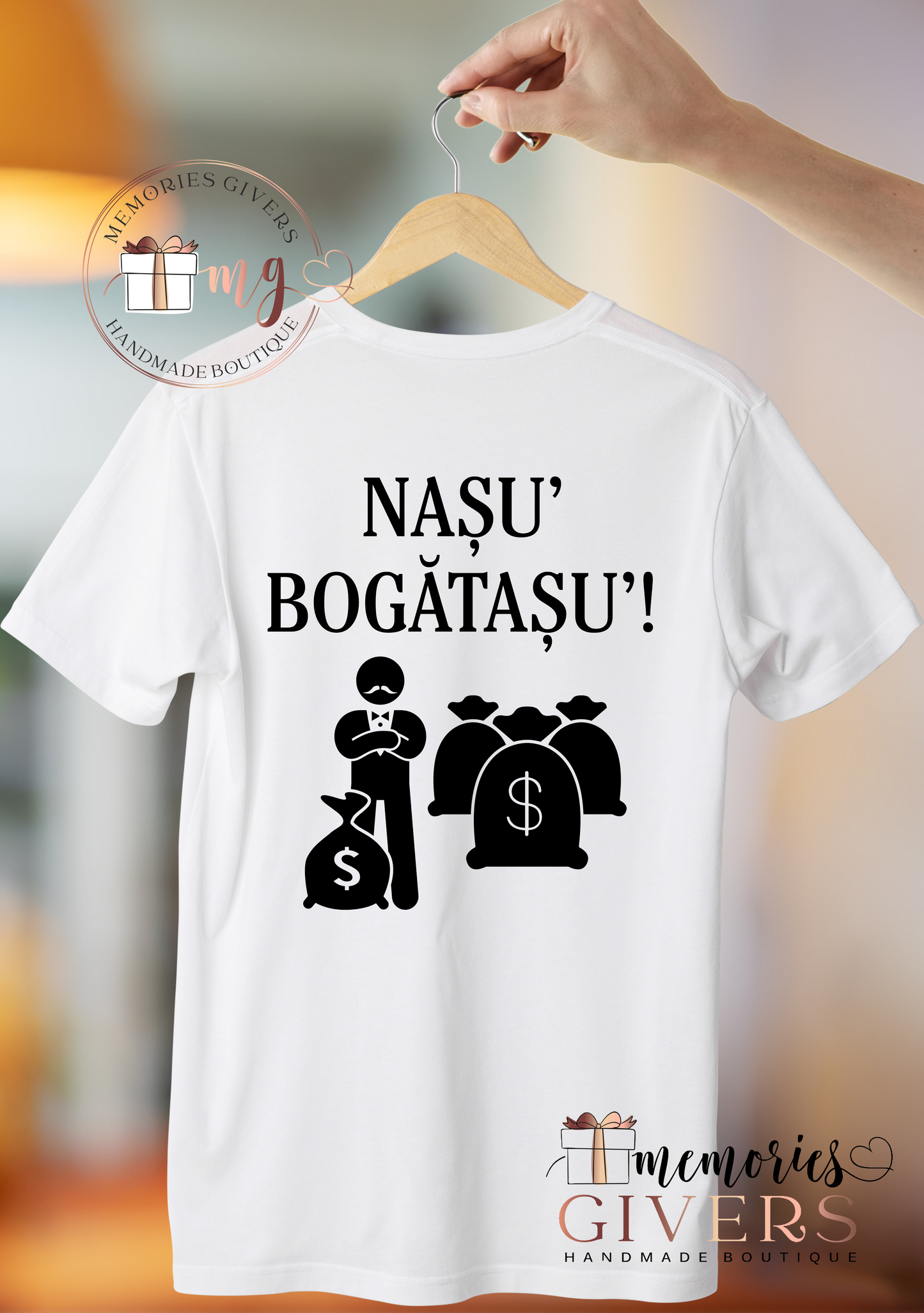 Tricou alb pentru NAȘ