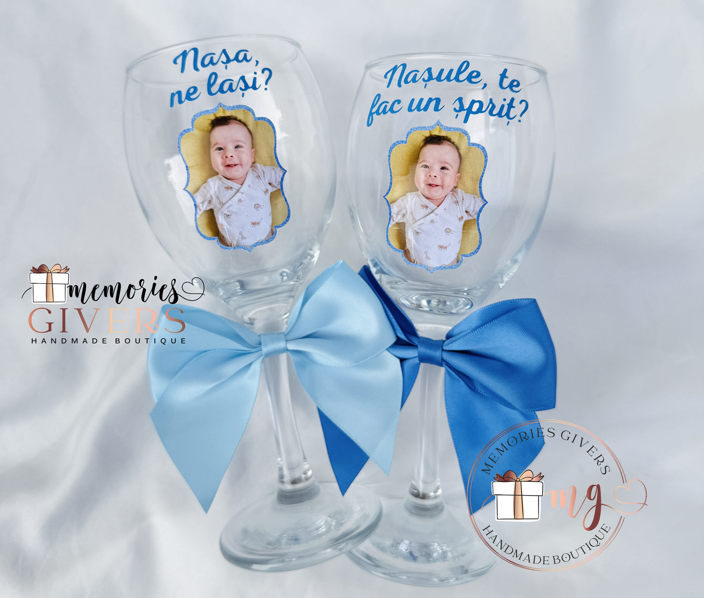 Pahare personalizate Botez