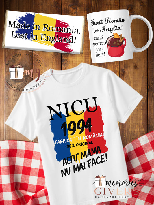 Tricouri, cană și ciocolată pentru 1 Decembrie