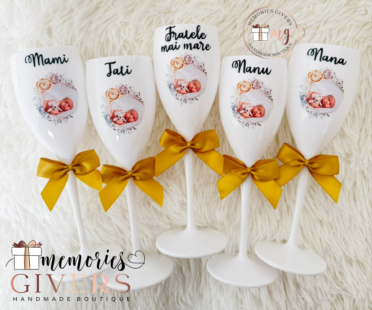 Pahare personalizate Botez