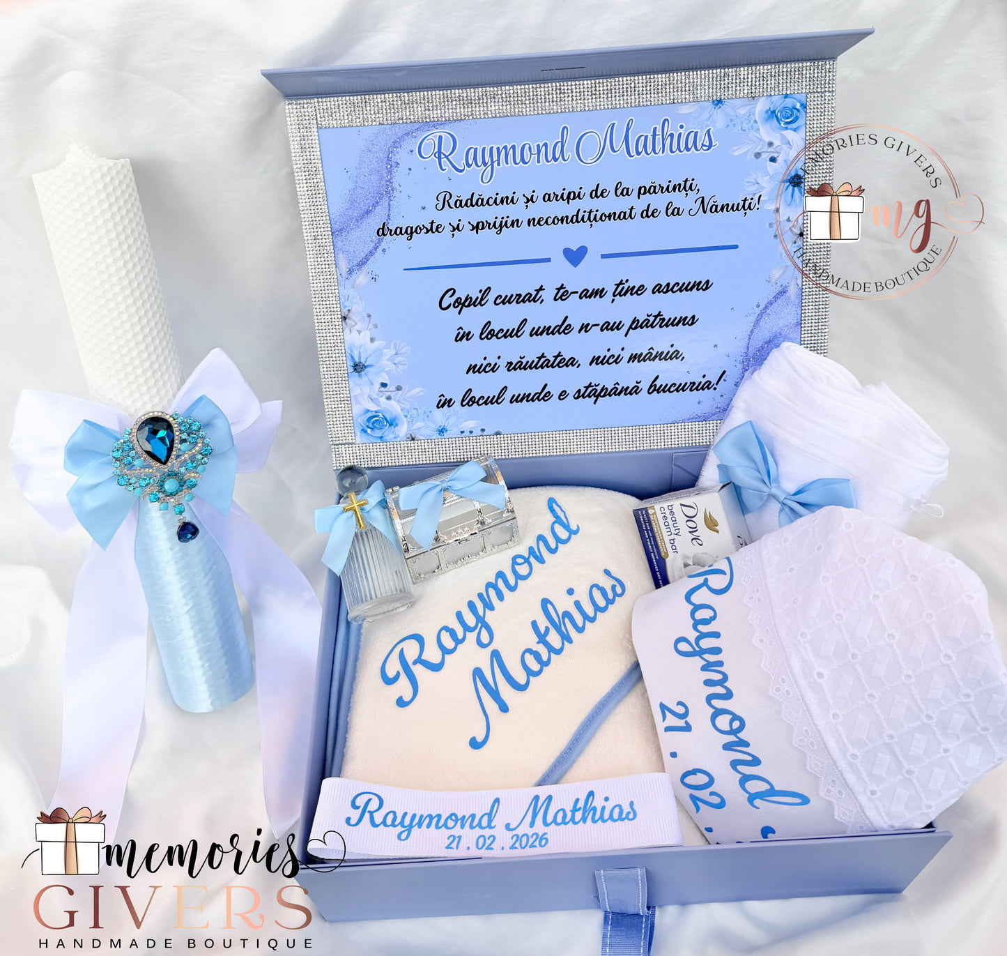 Cutie-TRUSOU Botez pentru fetițe/băieți