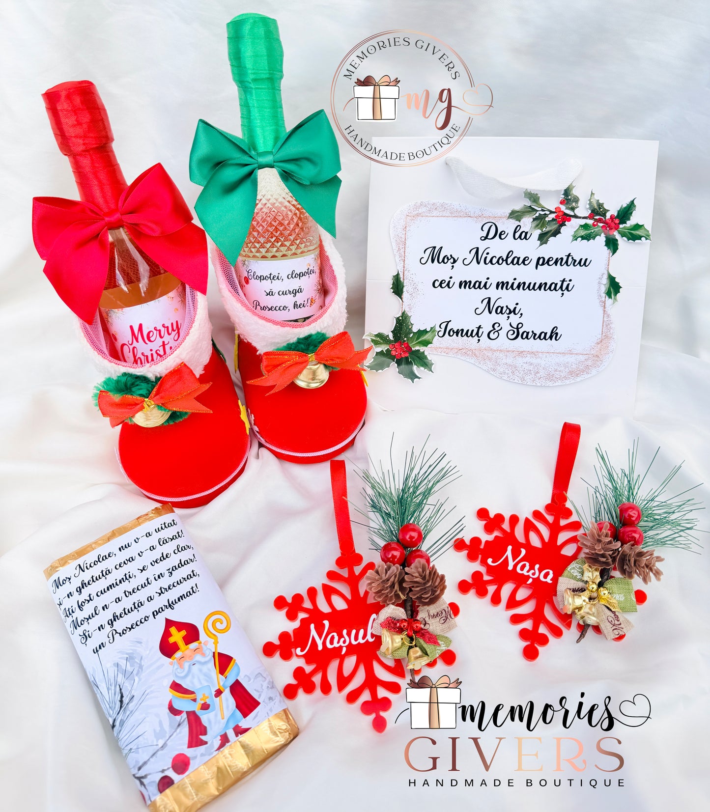 Ghetuțe cu Prosecco, ciocolată & globuri