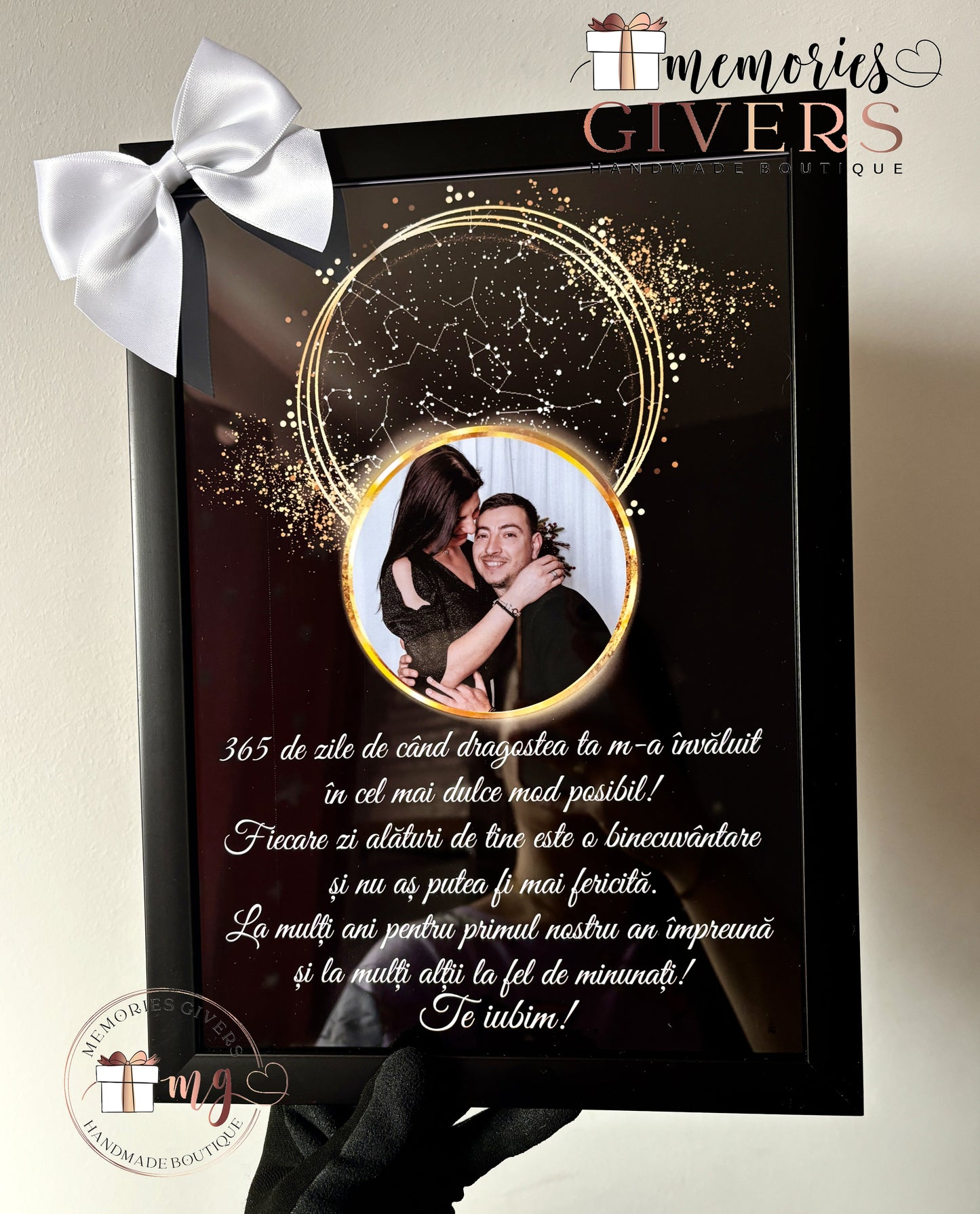 Tabloul A4 cu harta stelelor