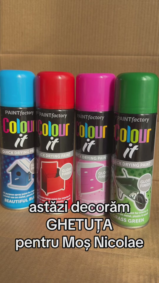 Kit complet de decorat Ghetuța lui Moș Nicolae