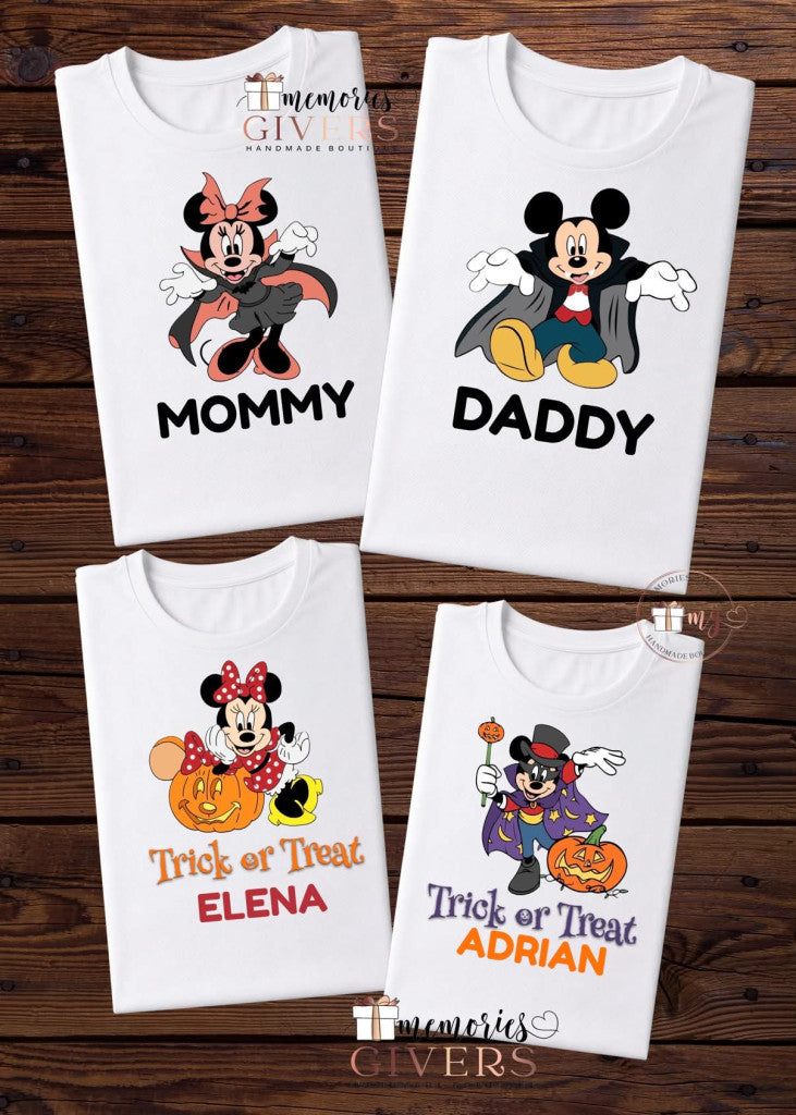 Tricouri Halloween pentru toată familia