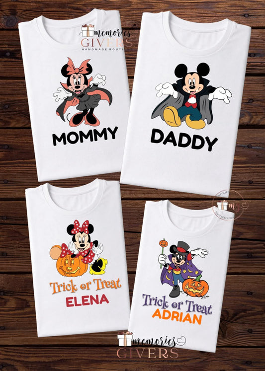Tricouri Halloween pentru toată familia