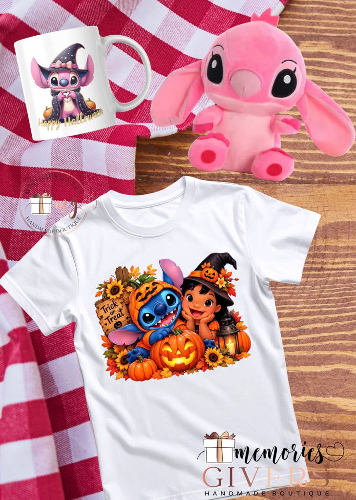 Tricou, cană și jucărie Stitch